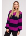 Sweter w pasy - model 2